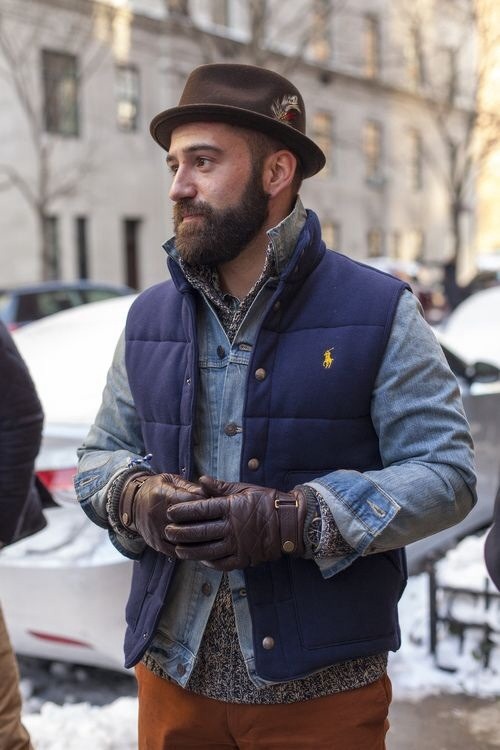 File under: Street style, Fedoras, Vest ...