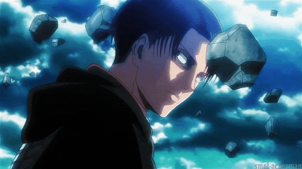 🔸JANUARY BLUES🔸 — Levi Ackerman gifs 進撃の巨人 S3 Ep. 16: Perfect Game