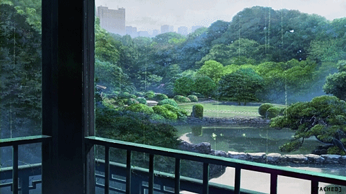 Pathos — buenasnochesyo: Scenery of Kotonoha no Niwa.