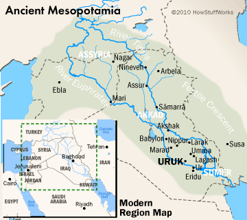 ALL MESOPOTAMIA — howstuffworks: How did writing evolve? As...