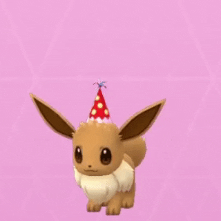 Party Hat Eevee Pokémon Go