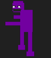 Freddy Factsbear — In FNaF 2, Purple Guy has a 1 in 100 chance of