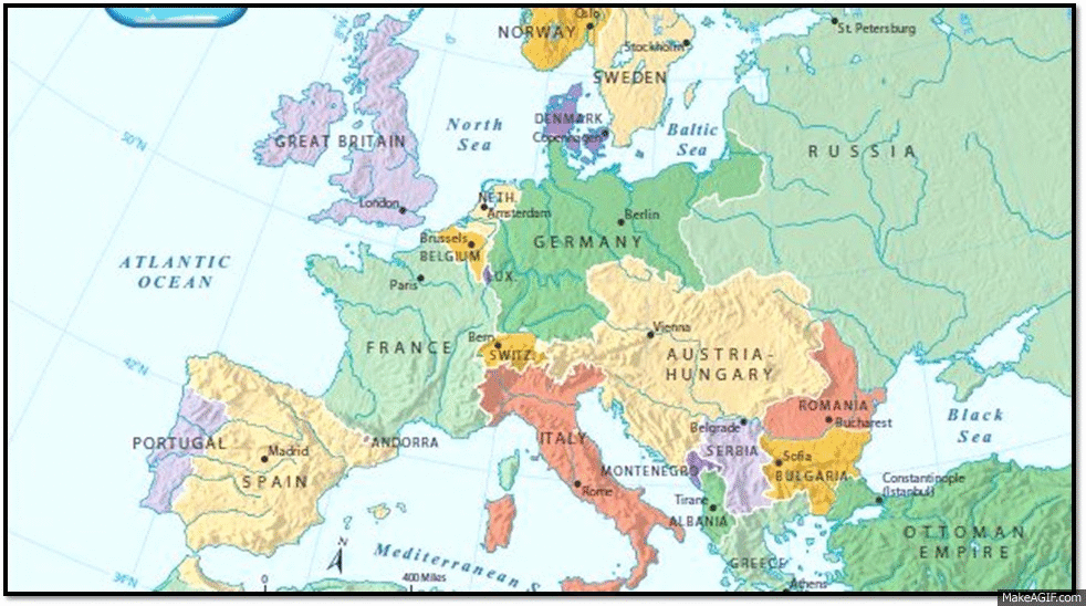 Europe Before And After World War 1 Maps On The Web