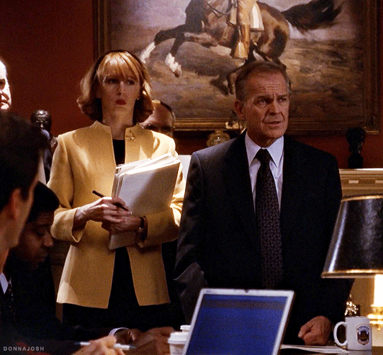 THE WEST WING 2.16 – “Somebody’s Going to... : The West Wing gifs