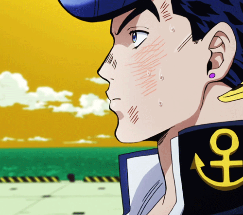 Powerful. Large. Deep., Jojo photo spot where you can pose as Josuke with