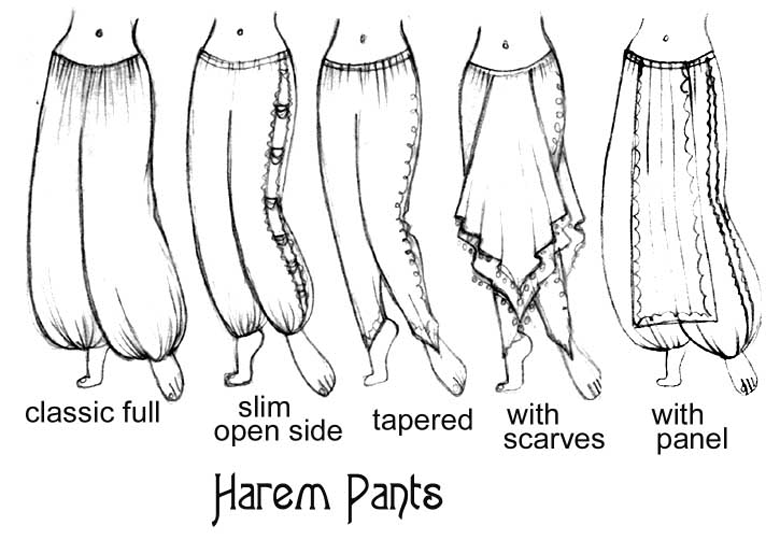 Harem Pants Pattern Men - Etsy UK