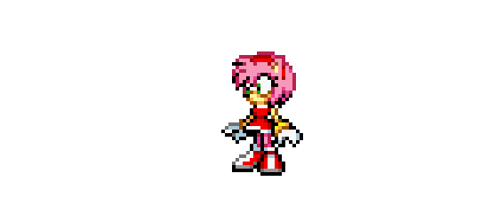 Sonic The Hedgeblog — Sprites of Amy Rose from the Amy's Room