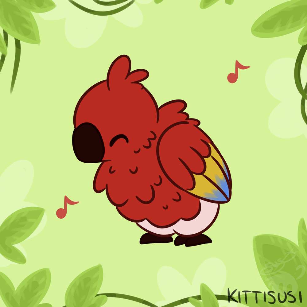 Take A Step Kittisusi Happy Parrot Dance D Song