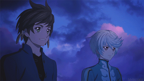 Tales of Zestiria the X - Mikleo - Sorey - Tapestry (Ufotable)