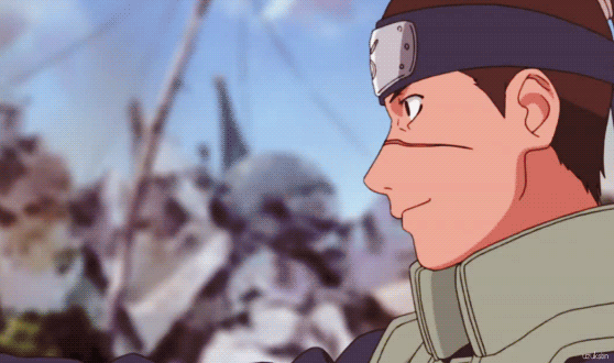 Whoops, my finger slipped. — uzukarin: Iruka positivity requested by