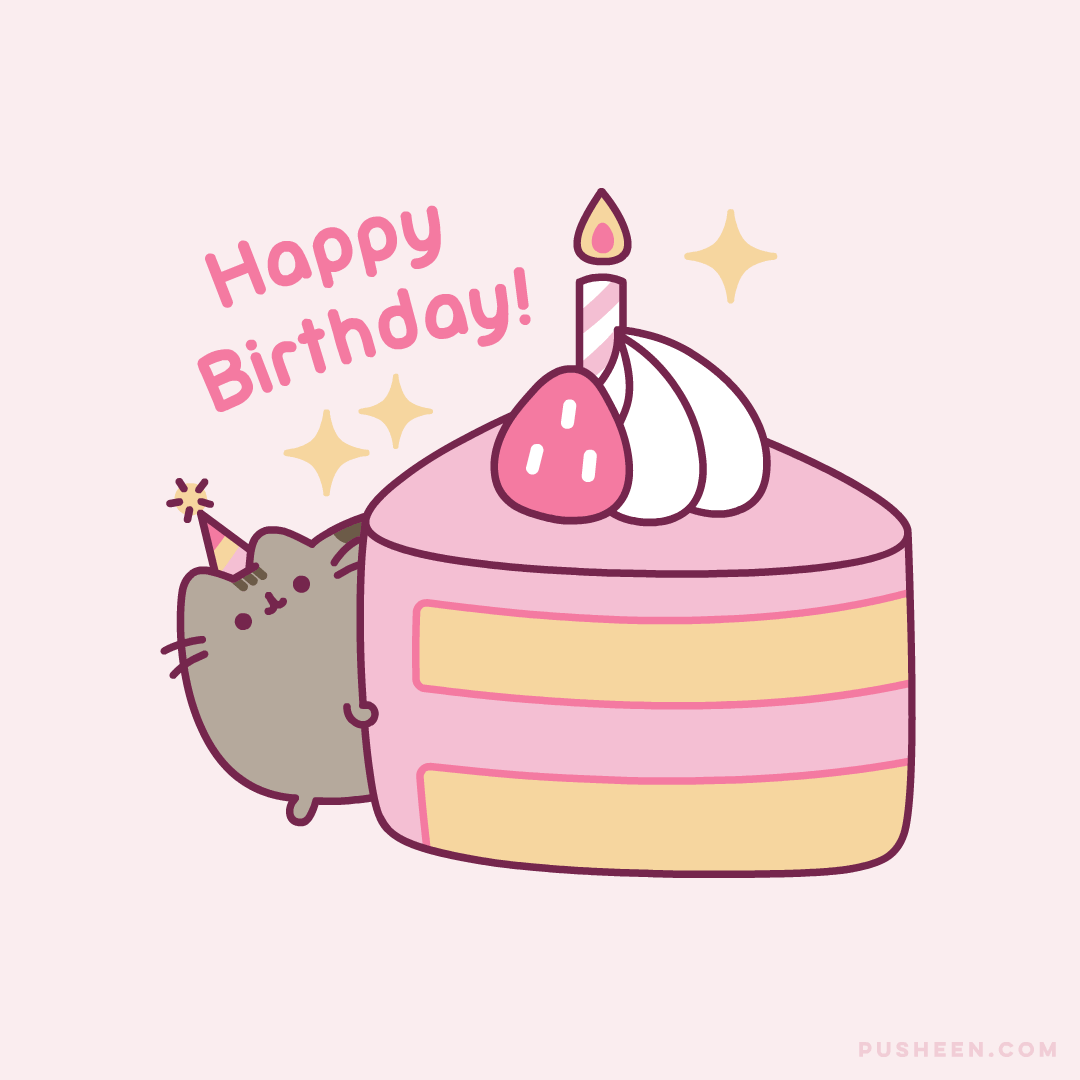 happy birthday tumblr cat