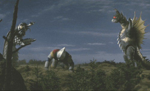 Movie Monster Series: Gojira vs. Megalon - Jet Jaguar - Retro