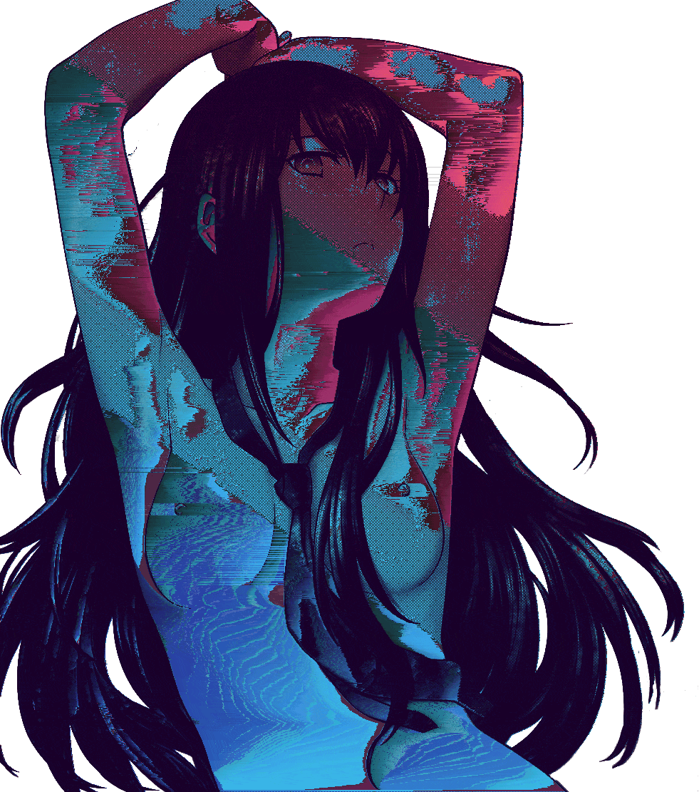 Psychedelic Anime trippy girl HD phone wallpaper  Pxfuel