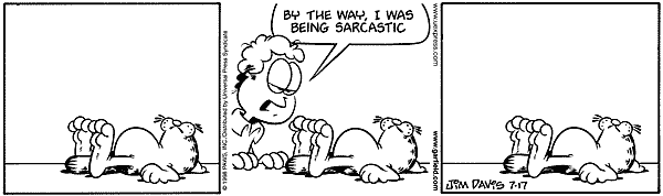 , I know Garfield minus Garfield was the one that...