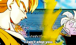 Dragon Ball Z - Remember when Goku threated the Supreme Kai? 😯