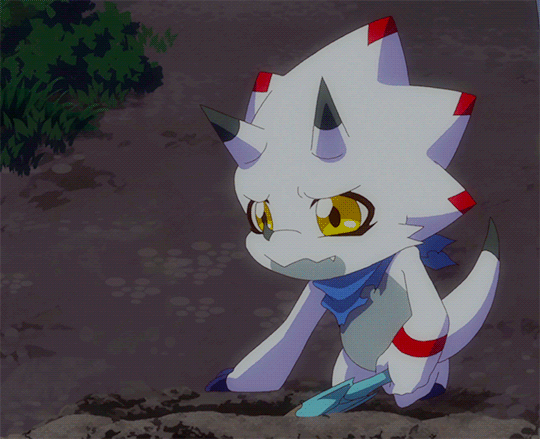 you're on your own, kid. — Digimon Ghost Game Episode 55