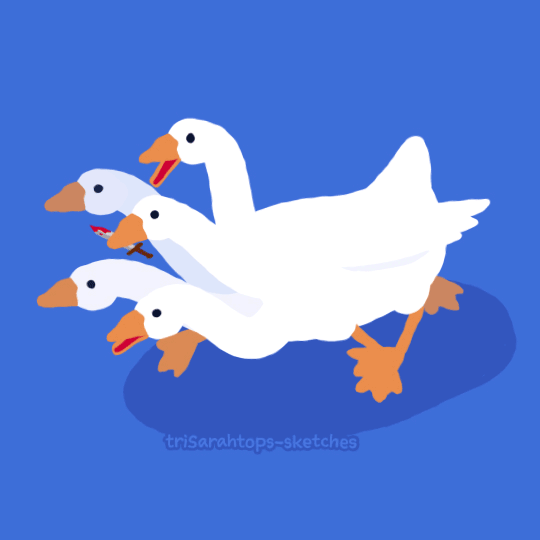 Honk - Untitled GEESE game, 2 player coming soon 🔜 Fan Art by