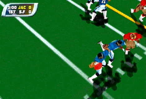 N64TH STREET — The 49ers bring out the air force in NFL Blitz