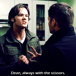 Sam Winchester Gifs