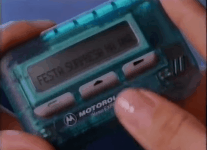 BRAZAESTHETIC Pager Motorola 1995