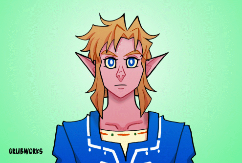Animator & Artist — This one's a bit older, but I love my boo Link and