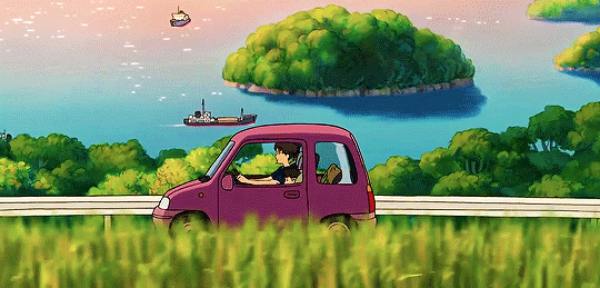 Studio Ghibli Car 