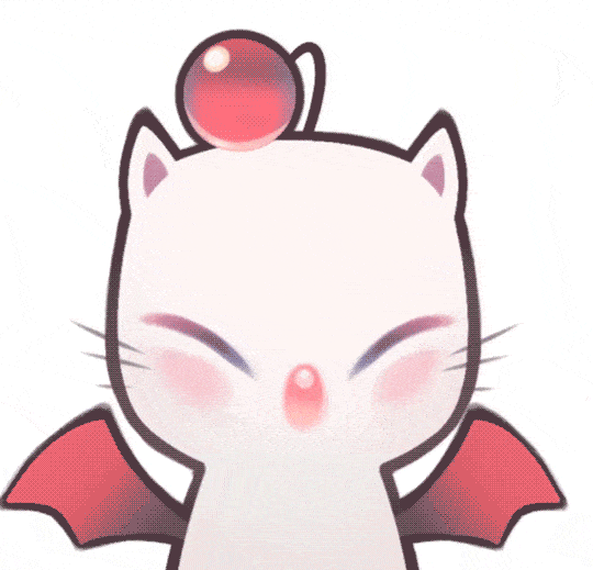 My Moogle facerig avatar is now public on Steam