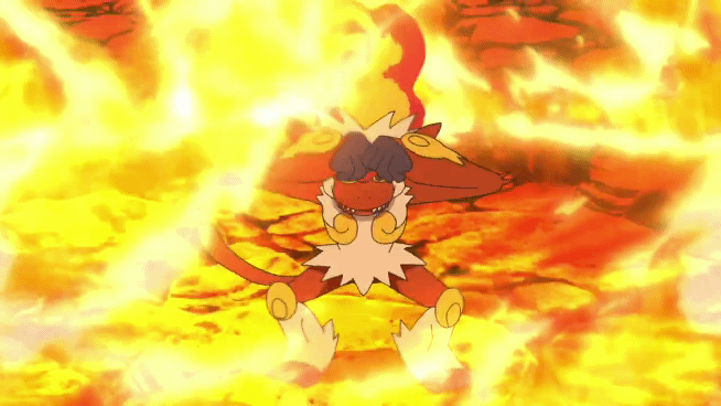 Ash S Infernape Fans A Heated Battle Its Infernape Vs Moltres