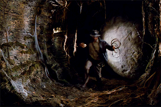 Indiana Jones Raiders of the Lost Ark Boulder Scene with Zorb Ball