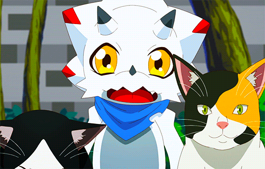 Watch Digimon Ghost Game Episode 55 Online - Bakeneko