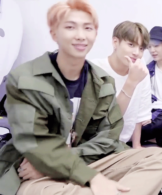 if you’re feeling sad here is a heart from namjoon...