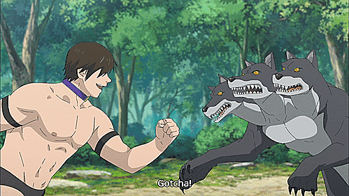 Hataage Kemono Michi Genzo GIF - Hataage Kemono Michi Genzo Dropkick Animal  - Discover & Share GIFs