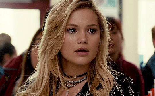 let's go lesbians â€” Olivia Holt in Status Update (2018)