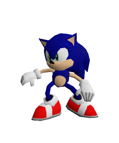 Sonic Hell, LOOK AT HIM GO!!! I made gifs of every unique...