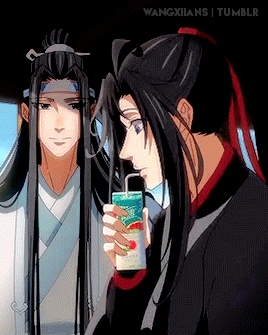 the fearsome yiling laozu drinking juice