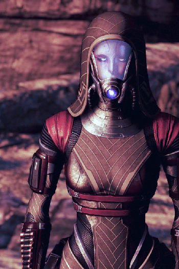 Mod Blog Tali S Quarians Visible Face For Mass Effect