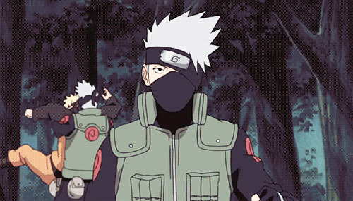 Probably my favorite kakashi gif : r/Naruto