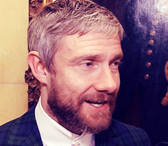 four seasons in one day, Martin Freeman on Red Carpet News TV.