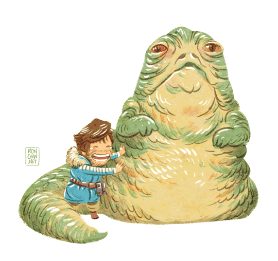 Star Wars Jabba The Hutt Boba T-Shirt - BoxLunch Exclusive | BoxLunch