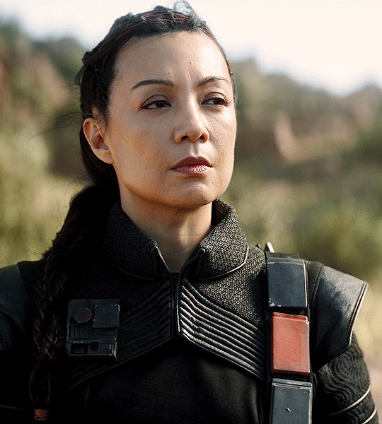 MING-NA WEN as FENNEC SHAND in THE MANDALORIAN... @ sersi ETERNALS (2021)