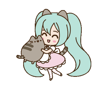 Pusheen The Cat Anime - Free Transparent PNG Clipart Images Download