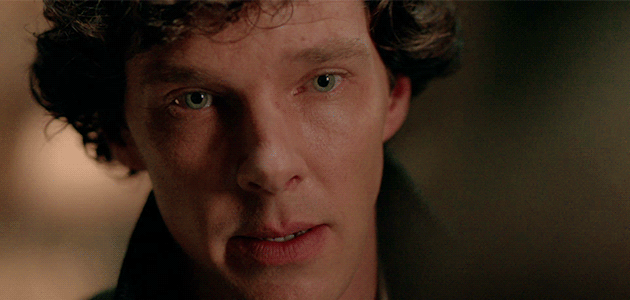 sherlock with forlorn eyes or the times that... : flame on!