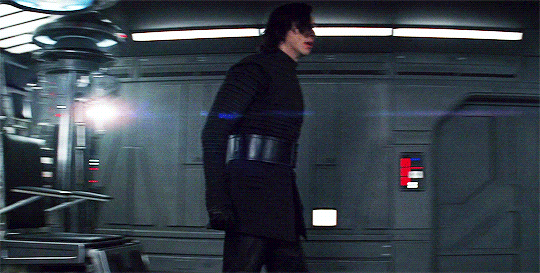 Kylo Ren Daily — Kylo Ren sat there, his cheek bisected by an angry...