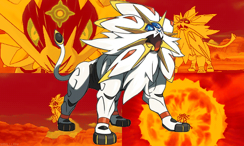 Solgaleo and Lunala, one represents the emissary - GREEN NOOK