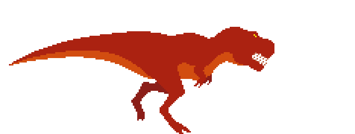 Pixilart - Dino run dinosaur by Anonymous