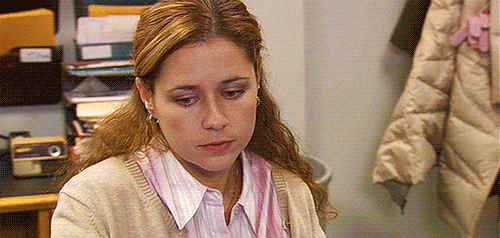 sad pam :(, The Office U.S.