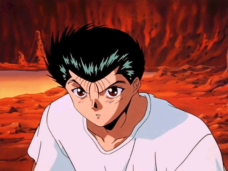 Turn your back to the twilight - Yusuke’s many facial expressions gif