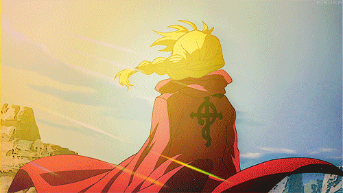 Não somos anjos nem demônios, somos Edward Elric - Pensador