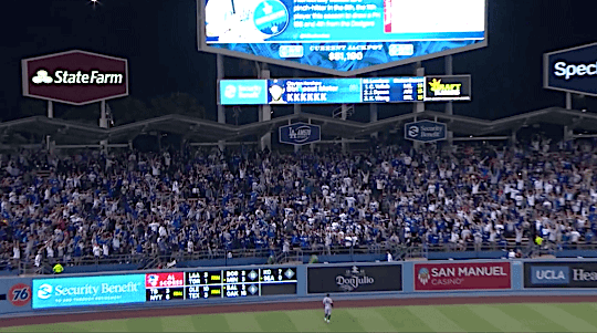 GF Baseball — Kiké Hernández hits a grand slam - June 18, 2019