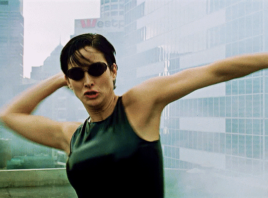 Carrie Anne Moss As Trinity The Matrix 1999